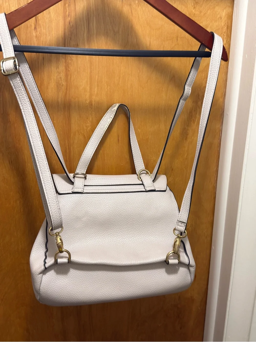 Nanette Lepore Tan Faux Leather 